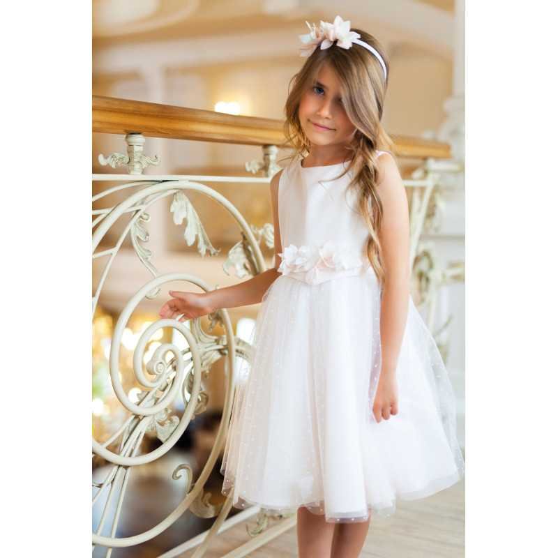 White&Pink Confirmation Dress 1A/SM/18 White&Pink Confirmation Dress 1A/SM/18
