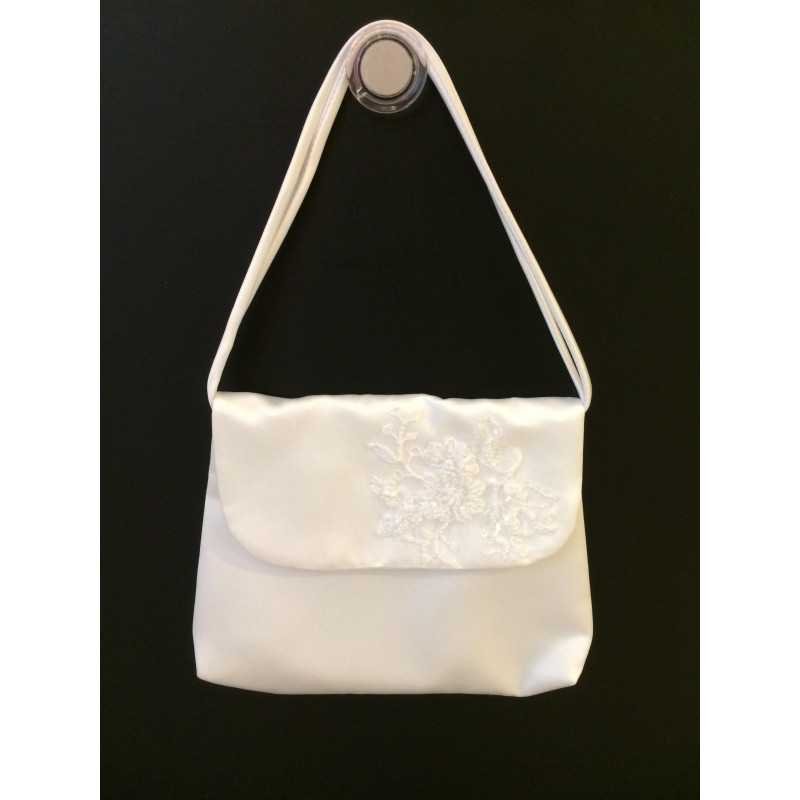 White Handmade First Holy Communion Handbag Style EMI 17 White Handmade First Holy Communion Handbag Style EMI 17