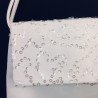 White Handmade First Holy Communion Sequin Handbag Style EMI 18