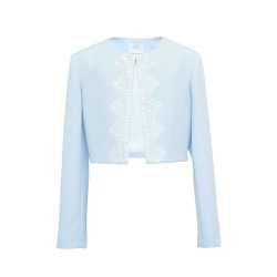 Blue Confirmation/Special Occasion Bolero Style 43D/SM/19
