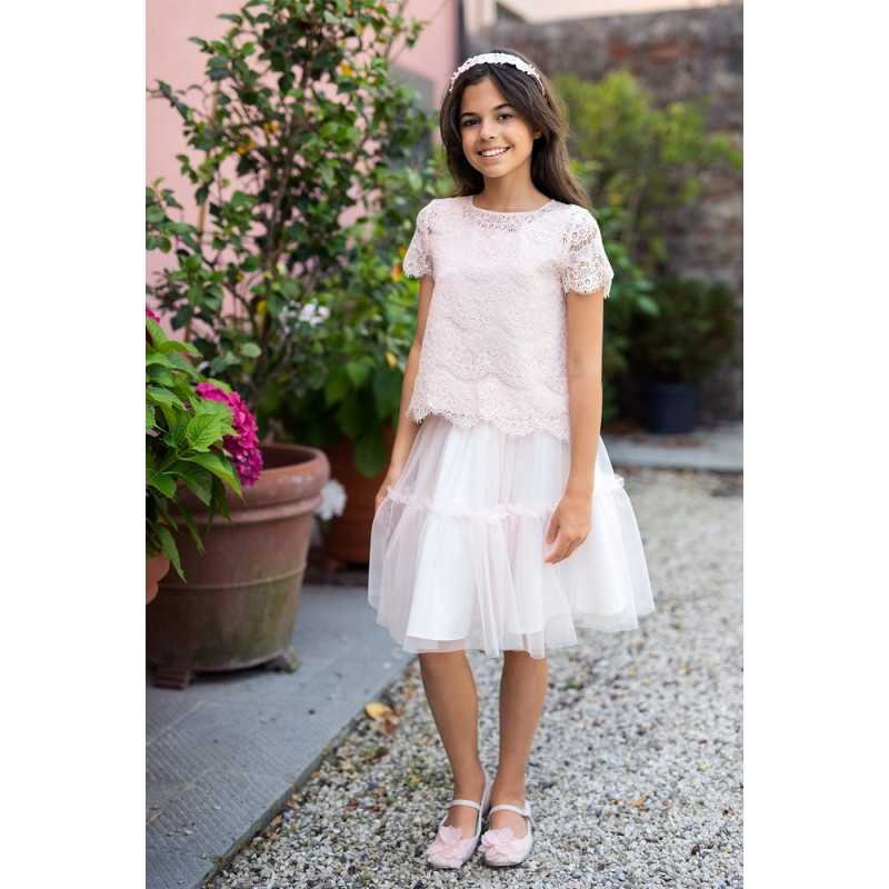 Pink Confirmation/Special Occasion Blouse Style 36B/SM/19 Pink Confirmation/Special Occasion Blouse Style 36B/SM/19