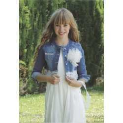 Denim Confirmation/Special Occasion Jacket Style 517809H
