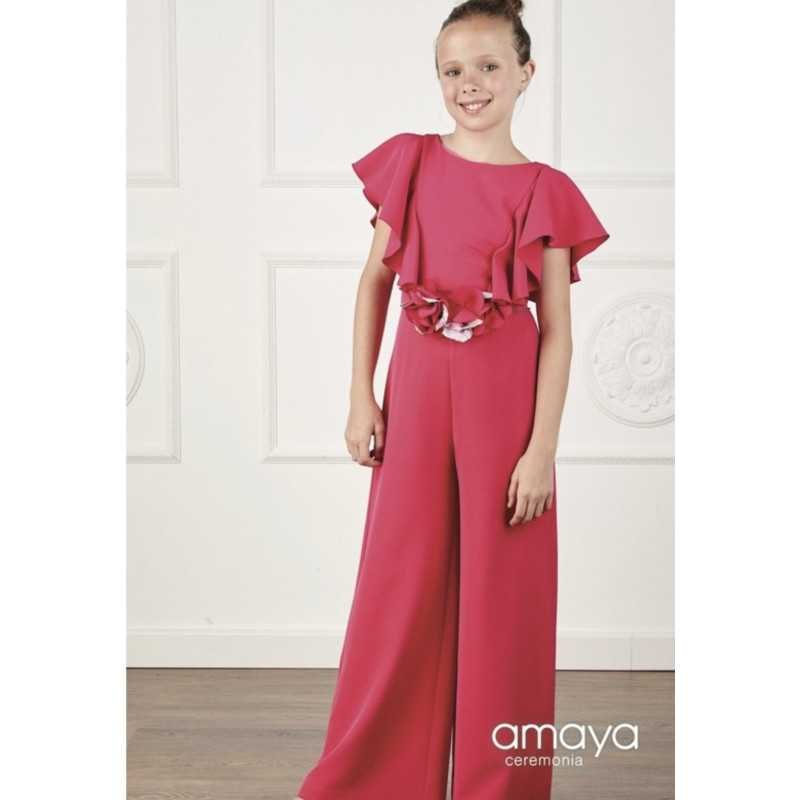 AMAYA PINK CONFIRMATION JUMPSUIT STYLE 514124 AMAYA PINK CONFIRMATION JUMPSUIT STYLE 514124