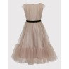 Beige Confirmation Dress Style 2W-04C
