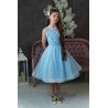 Dk Powder Blue Confirmation Dress Style  Ko25320