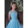 Dk Powder Blue Confirmation Dress Style  Ko25320